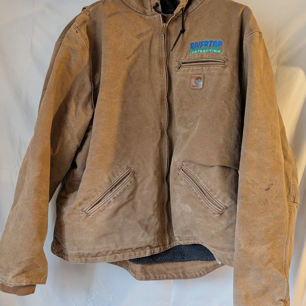 Carhartt Men's Hooded Jacket Size 2XL